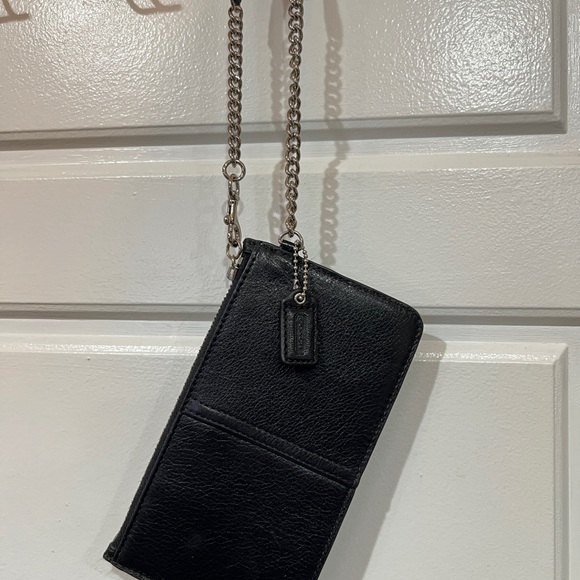 Coach Wristlet with Silver Hardware - Picture 3 of 5